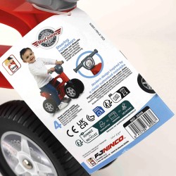 CORREPASILLOS MINI CUSTOM ROJO