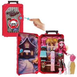 MONSTER HIGH SKULLTIMATE SECRETS MUÑECA CUPID ASTERIA CON ARMARIO