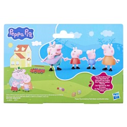 PEPPA PIG NUEVO SURTIDO DE FIGURAS PEPPA Y SU FAMILIA 5 PERSONAJES