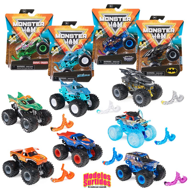 MONSTER JAM SURTIDO DIE CAST 1:64