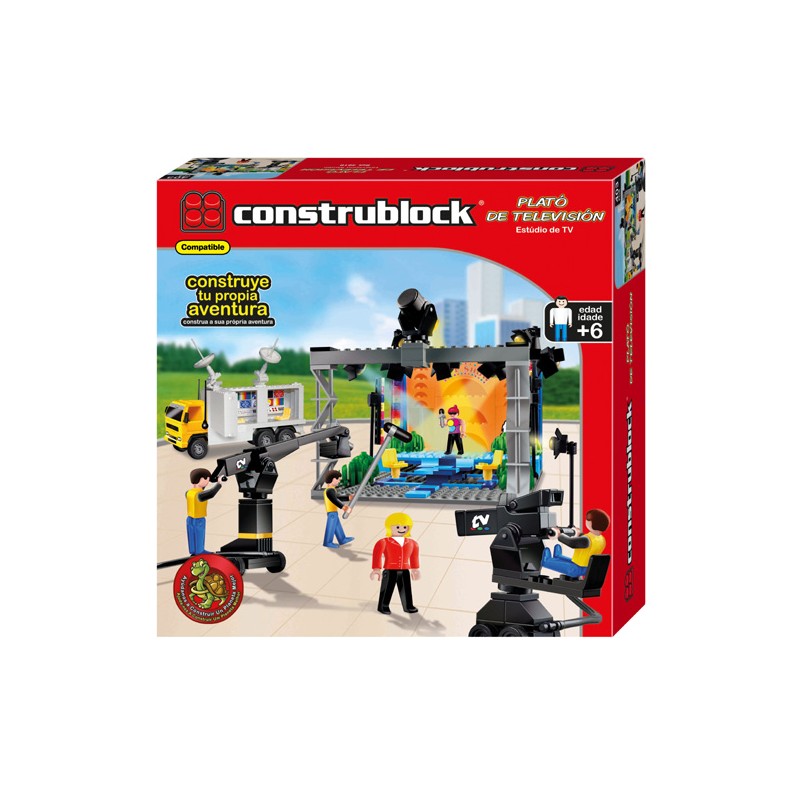 CONSTRUBLOCK PLATO DE TELEVISION