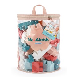 SACO ABRICK ROSA 60 PIEZAS CONSTRUCCION
