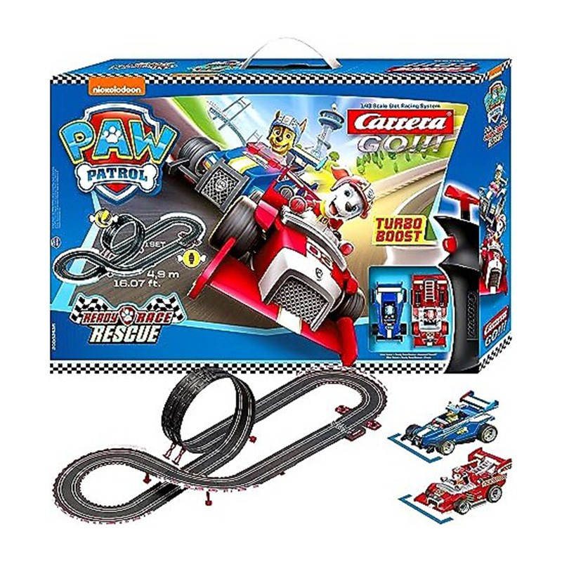 CIRCUITO CARRERA GO!!! PAW PATROL READY RACE & RESCUE (Chase+Marshall) 4,3M