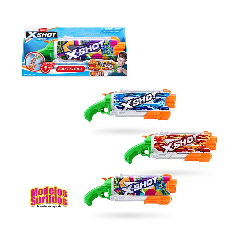 PISTOLA DE AGUA X-SHOT DOBLE CHORRO STDO
