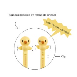 BOLIGRAFO HUG ATTACK POLLITO