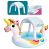 PISCINA CON DUCHA+TOLDO UNICORNIO