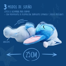 PELUCHE STITCH HORA DE DORMIR CON SONIDO 31 CM