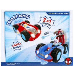 SPIDEY VEHICULO DELUXE TEAM SPIDEY FLIP & REVEAL CRUISER