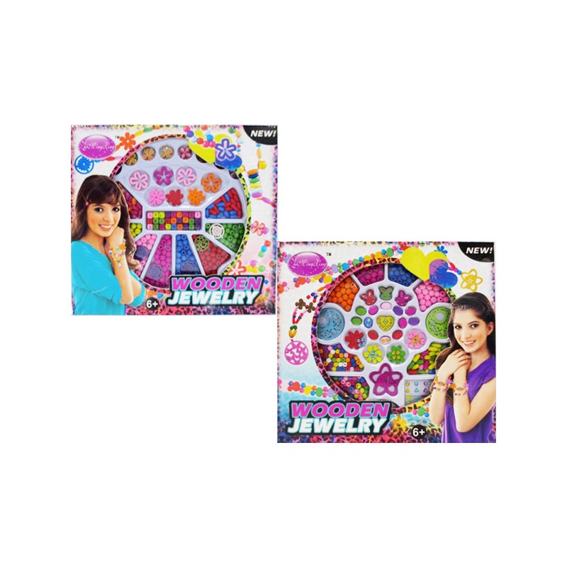 CAJA ABALORIOS DE MADERA 2 MOD