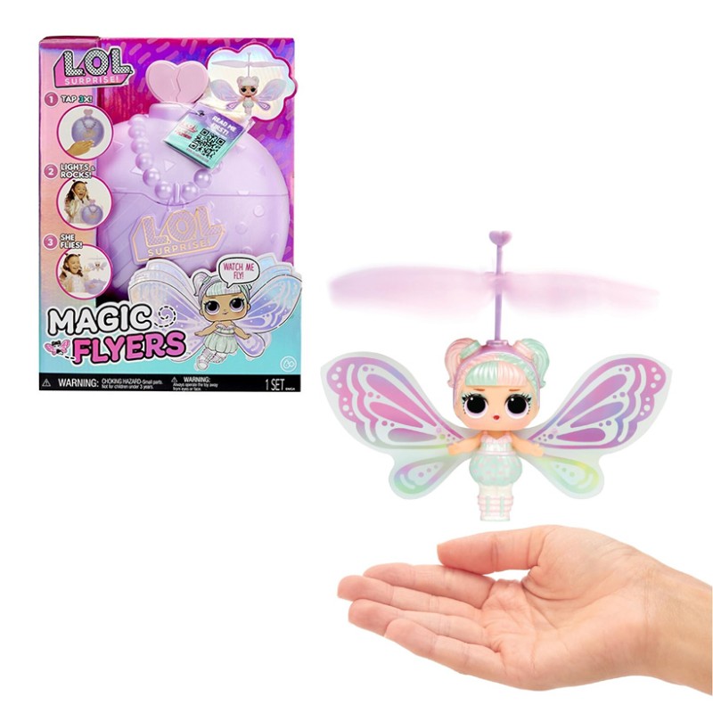 L.O.L. SURPRISE MUÑECA VOLADORA MAGIC WISHIES SWEETIE FLY (LILA)