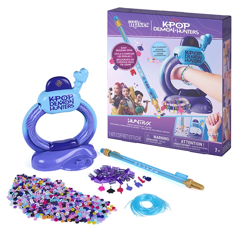 COOL MAKER K POP DEMON HUNTERS TALLER DE PULSERAS HEISHI