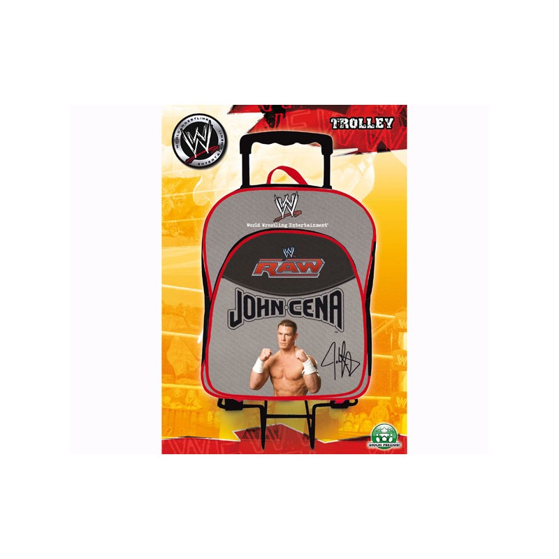WWE JOHN CENA MOCHILA TROLLEY
