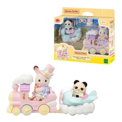 SYLVANIAN CREME Y ERIN EN TREN Y AVION