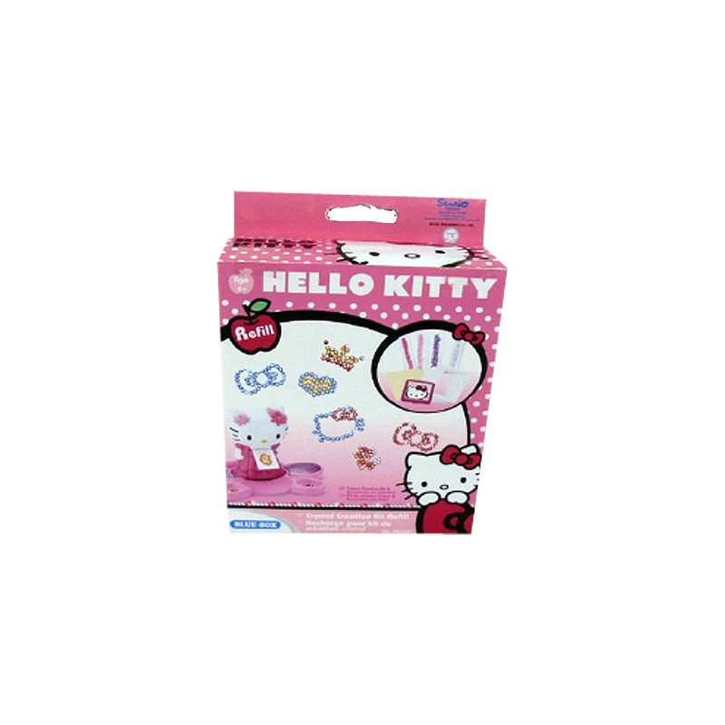 HELLO KITTY RECAMBIO KIT PEGATINAS CRISTAL