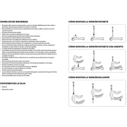 SCOOTER 3 EN 1 OLSSON CANDYRID