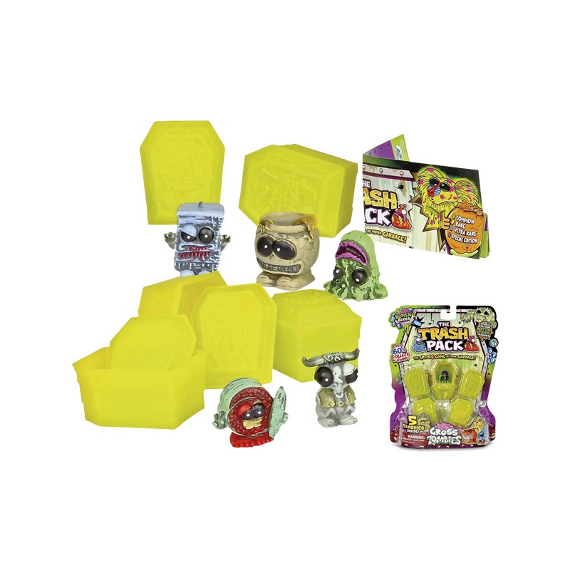 THE TRASH PACK (LOS BASURILLAS) BLISTER 5 ATAUDES / 5 FIGURAS
