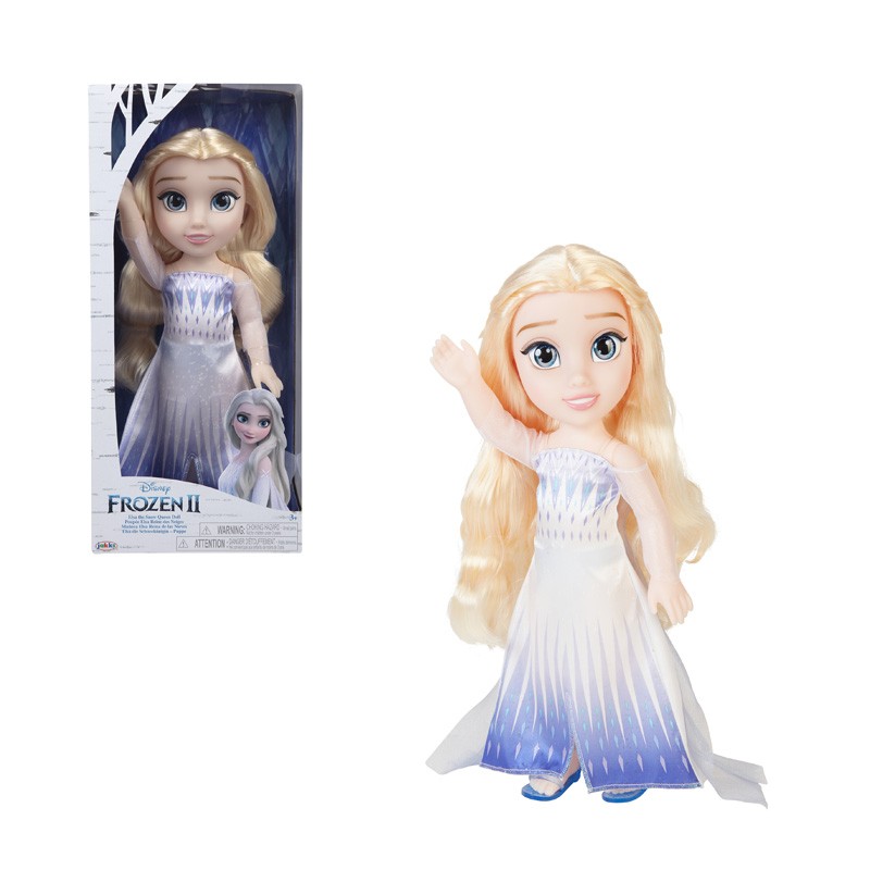 MUÑECA PRINCESA ELSA REINA DE LAS NIEVES 38 CM