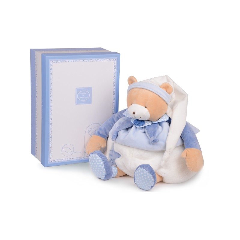 DOUDOU PETIT CHOU OSO AZUL- GUARDAPIJAMAS