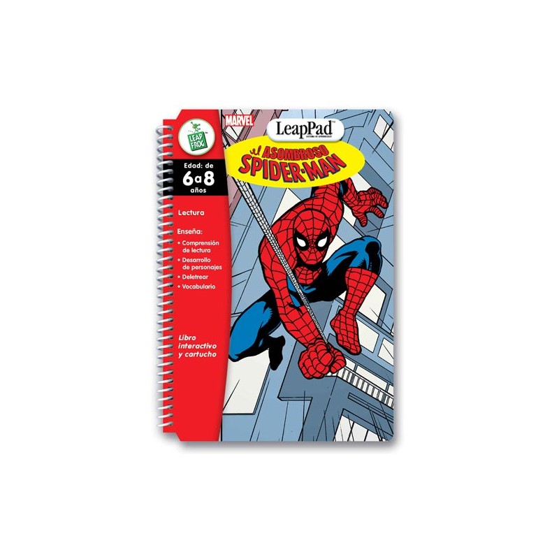 LEAP PAD EL ASOMBROSO SPIDERMAN