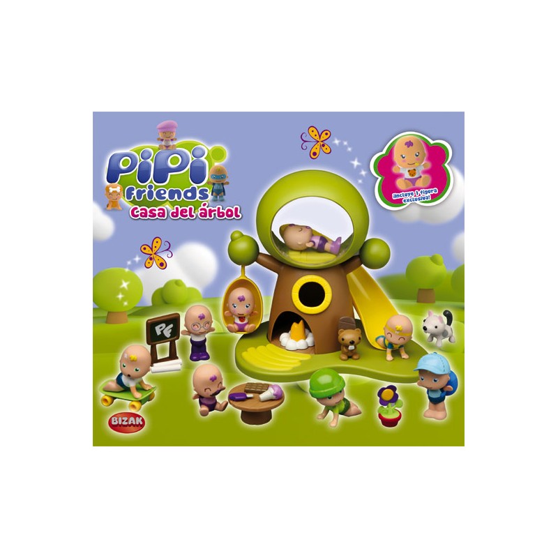 PIPI FRIENDS PLAYSET CASA DEL ARBOL