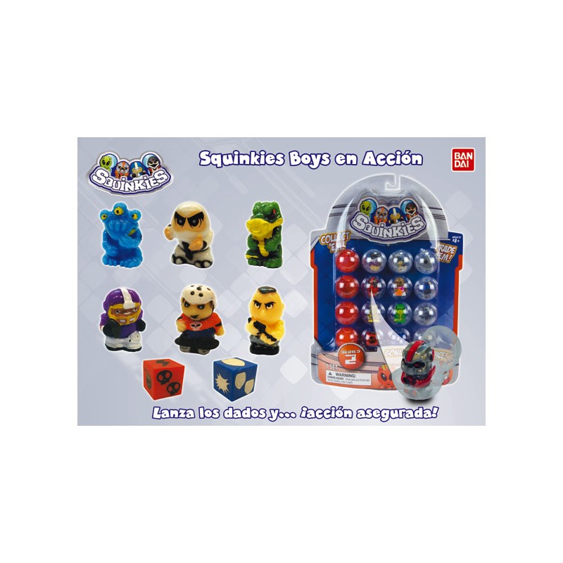 SQUINKIES BOYS ACCION (UNIDAD)