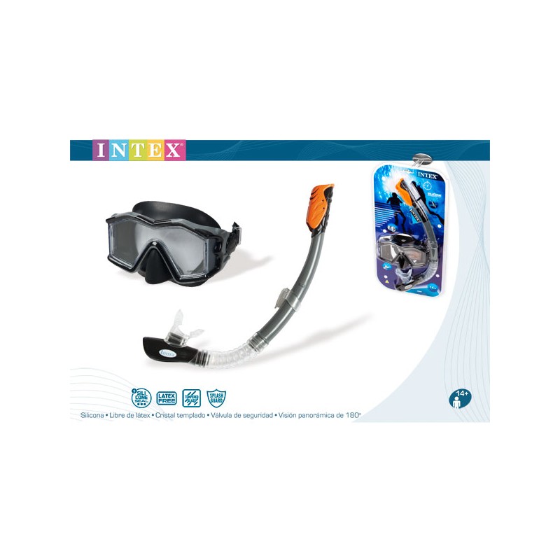 MASCARA+TUBO BUCEO JUNIOR EXPLORADOR PRO