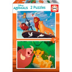 PUZZLE 2x48P REY LEON