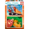 PUZZLE 2x48P REY LEON
