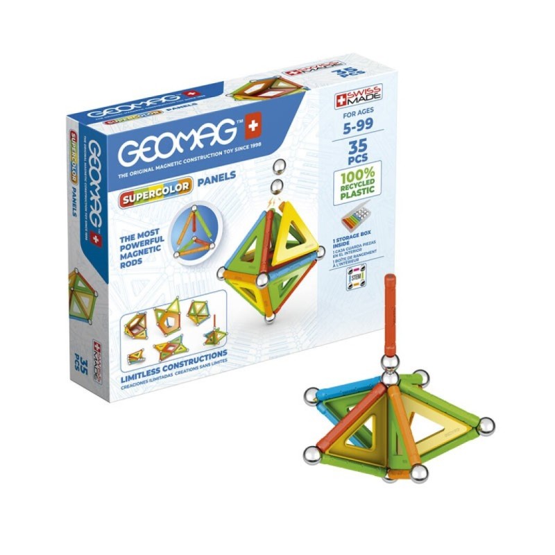 GEOMAG GREEN SUPER COLORS PANELS 35