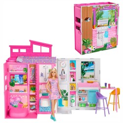 BARBIE 65 ANIVERSARIO MUÑECA CON APARTAMENTO 4 ESTANCIAS