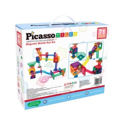 PICASSO TILES CIRCUITO DE CANICAS MAGNETICO 71 PIEZAS
