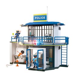 ACTION HEROES COMISARIA CON SALA DE INVESTIGACION