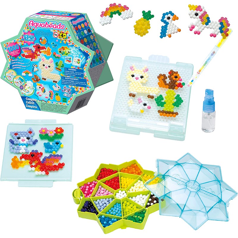 AQUABEADS ESTUCHE DE ABALORIOS ESTRELLA