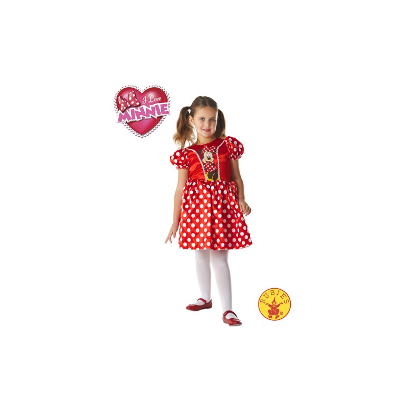 DISFRAZ INF MINNIE MOUSE CLASSIC ROJA