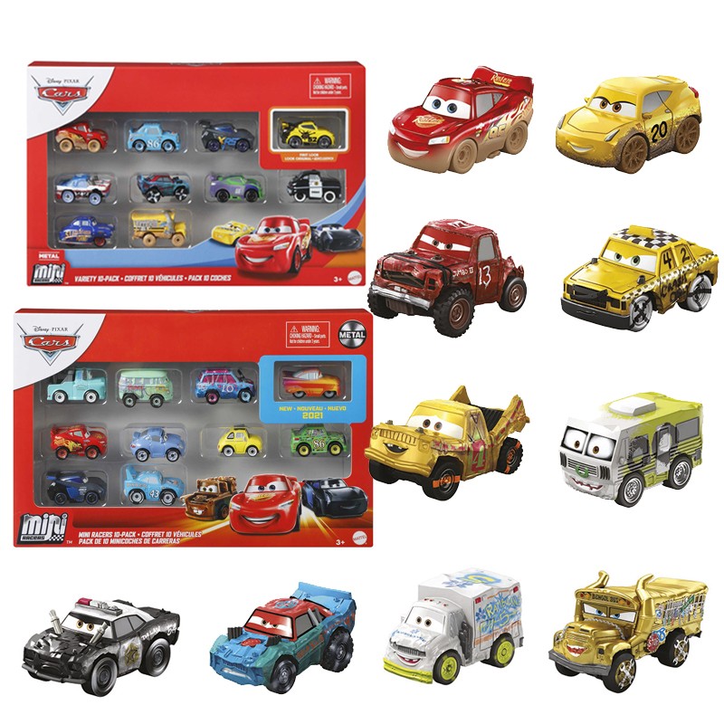 CARS MINIS SURTIDO PACK 10 COC