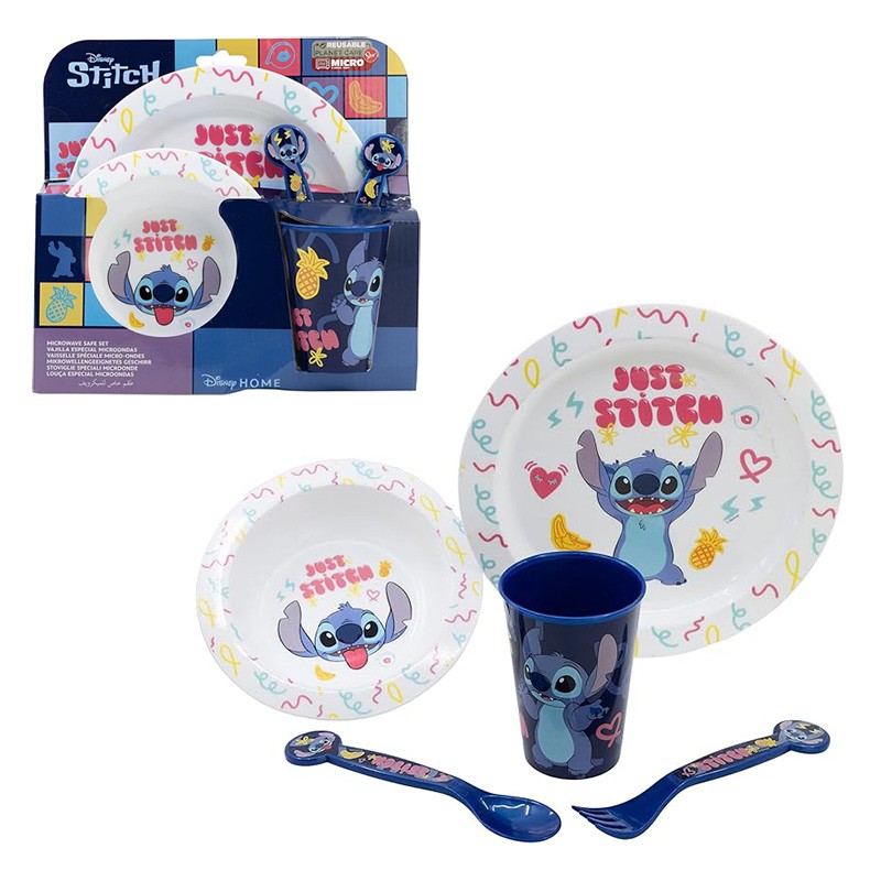 SET MICRO KIDS 5 PCS STITCH PALMS