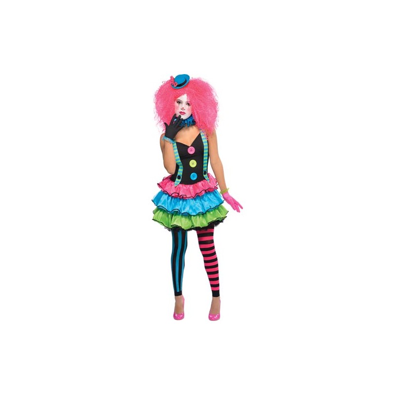 DISFRAZ INF CHICA PAYASO 12-14 AÑOS
