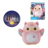 PROYECTOR DE PELUCHE BUHO ESTRELLITAS ROSA