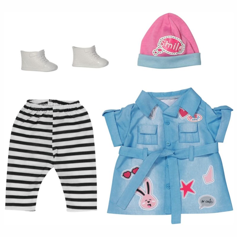 BABY BORN VESTIDO VAQUERO DELU