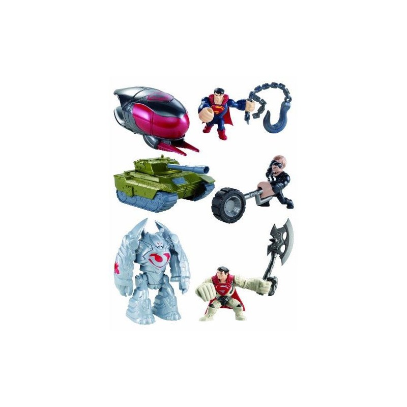 SUPERMAN QUICKSHOTS PACK 1 FIGURA + ACCESORIOS (UNIDAD)