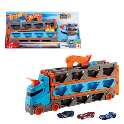 HOTWHEELS CAMION DE TRANSPORTE CONVERTIBLE
