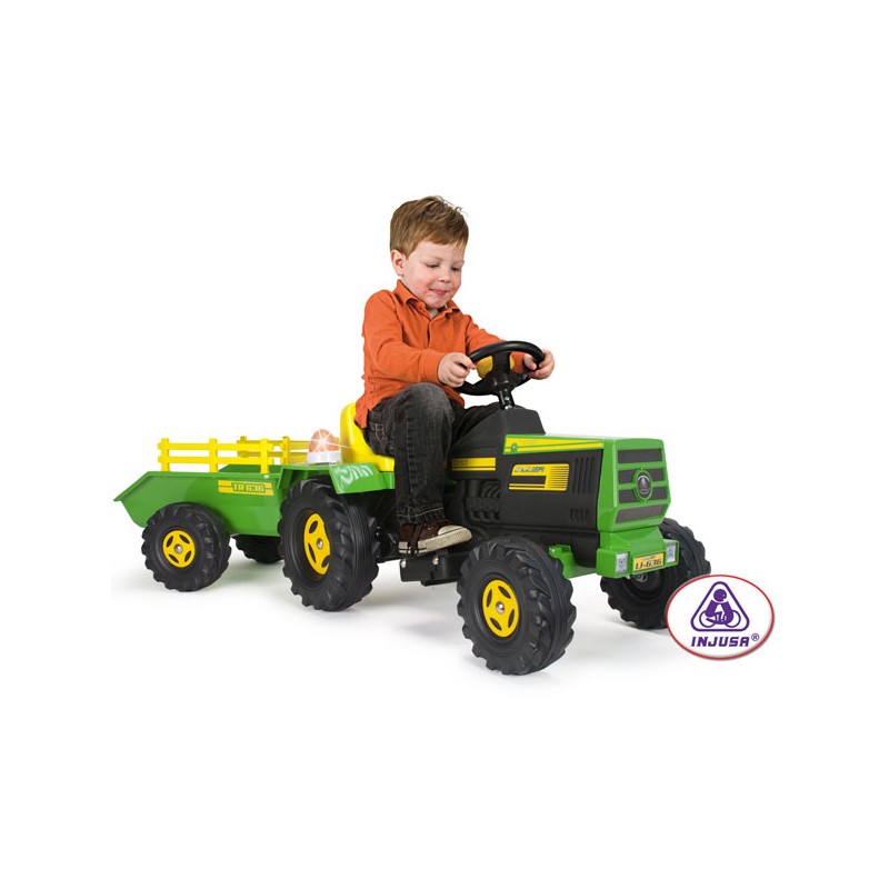 TRACTOR BASIC 6V COLOR VERDE