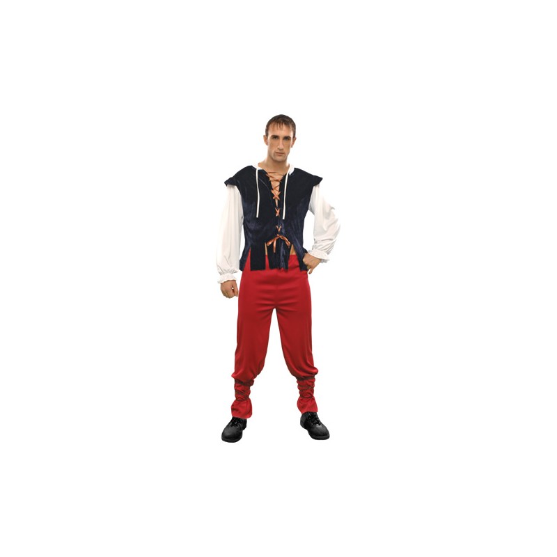 DISFRAZ ADULTO HOMBRE TABERNERO (MEDIEVAL) T.UNICA