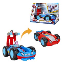 SPIDEY VEHICULO DELUXE TEAM SPIDEY FLIP & REVEAL CRUISER