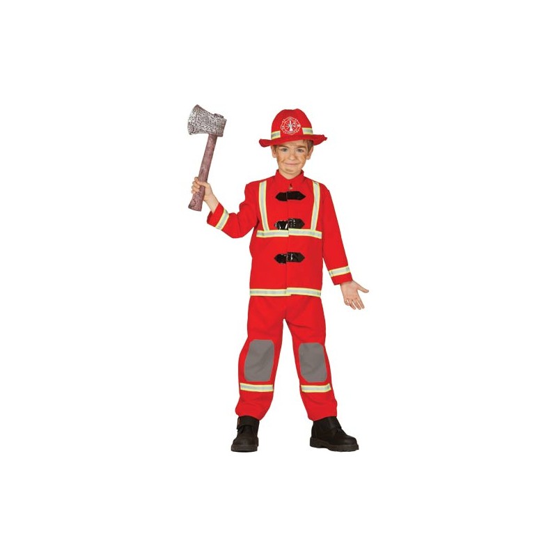 DISFRAZ BOMBERO INFANTIL 7-9 AÑOS