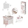KOALA ARMARIO CAMBIADOR PLEGABLE CON ACCESORIOS - PARA MUÑECAS DE HASTA 42 CM.