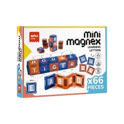 MINI MAGNEX LETRAS 66U INCLUYE LA Ñ Y ACENTOS