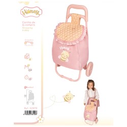 HONEY CARRITO COMPRA ROSA 66X30X36 CM