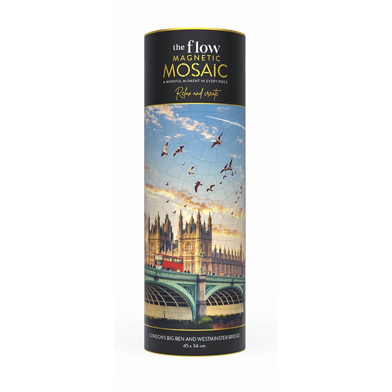 PUZZLE FLOW MOSAIC 400P LONDON (TUBO SIN MARCO)