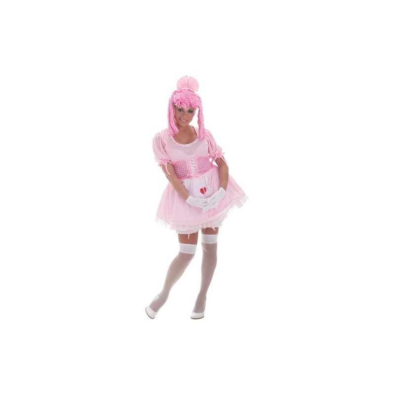 DISFRAZ ADULTO MUÑECA T.UNICA 38/42